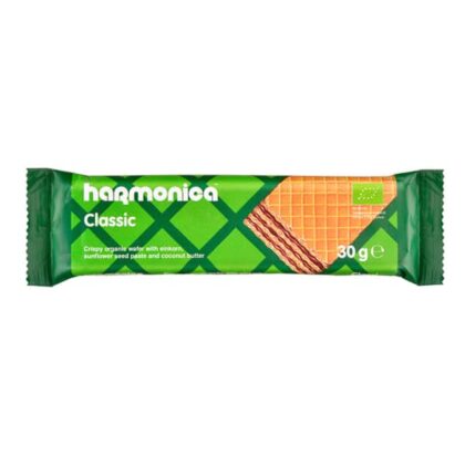 Вафла Harmonica Класик 30 г – био вафла с лимец и слънчогледов тахан