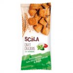 Крекери с моцарела, сушени домати и босилек, 100 г. Scala