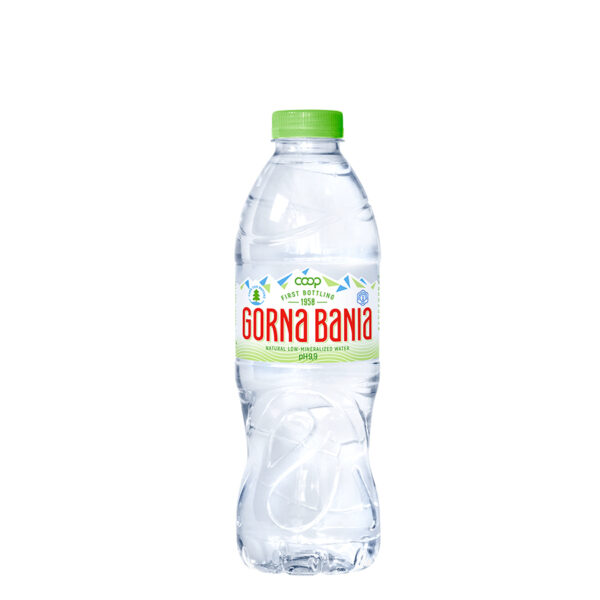 Вода минерална натурална 500 мл. със зелен етикет