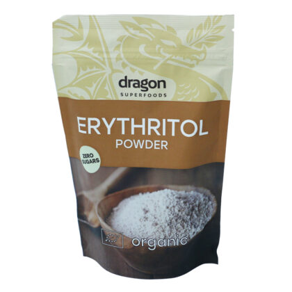 еритритол Dragon Superfoods 250 г“ натурален подсладител еритритол на прах“