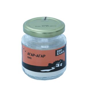 Агар-агар 30 г био класа – натурален растителен желиращ агент от водорасли