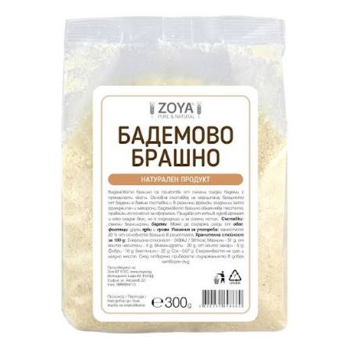 Бадемово брашно от фино смлени бадеми