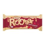 Бар с вишни и бяла глазура ROOBAR 30 г веган био десерт