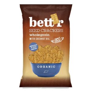 Био пълнозърнести крекери Bettr със семена