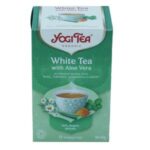 Био бял чай с алое вера Yogi Tea 17 пакетчета