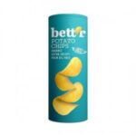 Био картофен чипс със сол Bettr 160g в опаковка