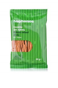 Био солети от лимец Harmonica 50 г веган хрупкави солети без ГМО