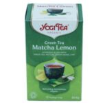 Био зелен чай с матча и лимон 17 пакетчета Yogi Tea