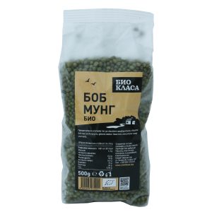 Боб Мунг Био Класа 500 г богат на белтъчини и фибри