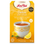 Чай Детокс с лимон Yogi Tea 17 пакетчета био билков чай