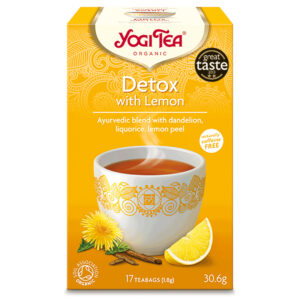 Чай Детокс с лимон Yogi Tea 17 пакетчета био билков чай