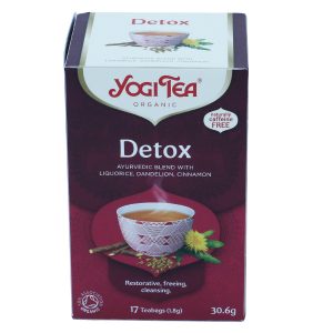 Чай Детокс Yogi Tea 17 пакетчета био аюрведичен чай