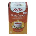 Чай Джинджифил портокал и ванилия Yogi Tea 17 пакетчета био чай