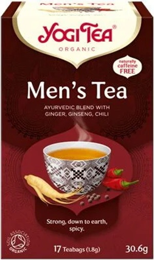 Чай За мъже Yogi Tea 17 пакетчета био аюрведичен чай