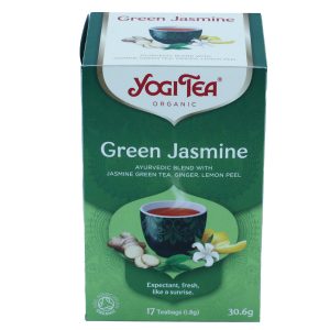Чай Жасмин Yogi Tea 17 пакетчета био зелен чай с жасмин