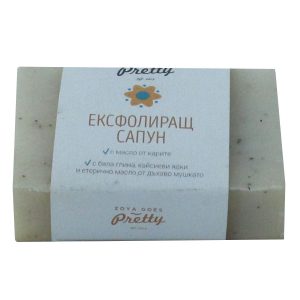 Ексфолиращ сапун с бяла глина 110 г ZOYA