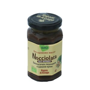 Какаов крем с лешници без мляко Nocciolata 270 г био веган шоколадов крем