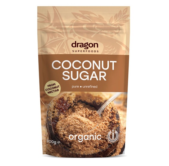 кокосова захар 250 г био кокосова захар натурален подсладител