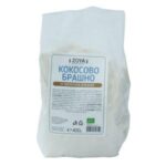 кокосово брашно био 400 г био кокосово брашно фино смляно