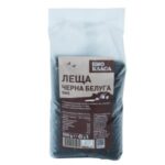 Черна леща Белуга Био Класа 500 г богата на растителни протеини