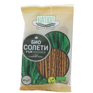 Ръжени пълнозърнести солети 45 г