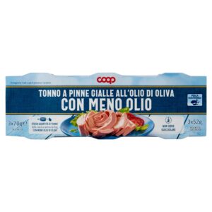 Риба тон в зехтин COOP 3 x 80 г