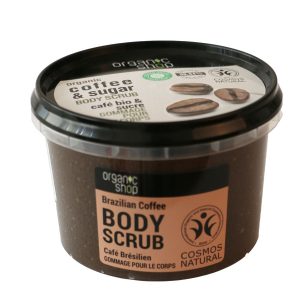 Скраб за тяло Organic Shop белгийски шоколад и кафе 250 мл