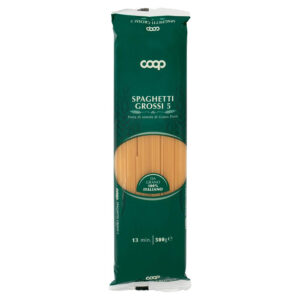 Спагети №5 COOP 500 г италианска паста от твърда пшеница
