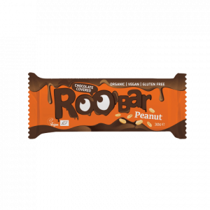 Сурово барче с фъстъци и шоколад ROOBAR 30 г веган био бар