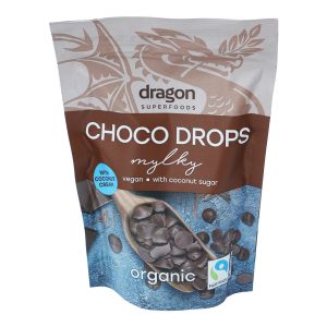 Веган млечен шоколад на капки Dragon Superfoods 200 г