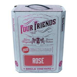Вино розе 3 л Four Friends
