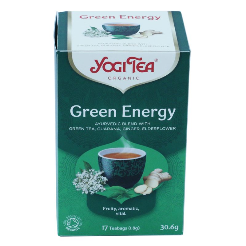 Чай Зелена енергия, 17 пак. Yogi Tea