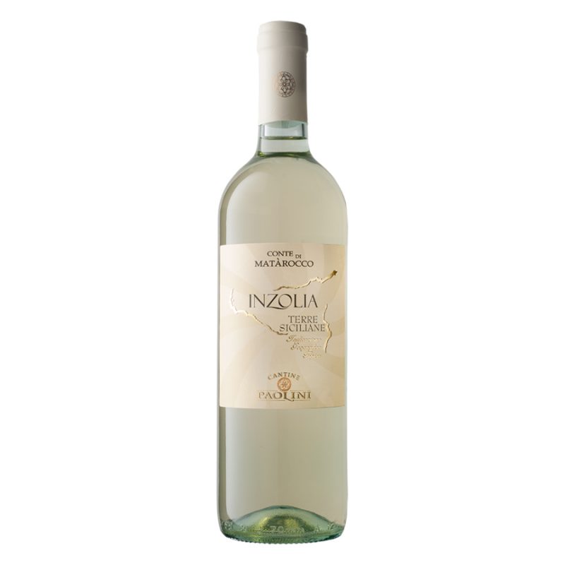 Бяло вино Конте Ди Матароко Инзолия 0.750 мл