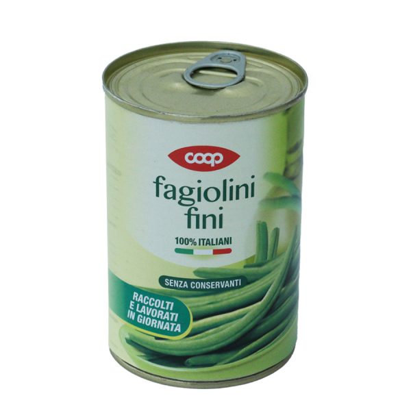 Фасул зелен фин 400 г COOP Италия