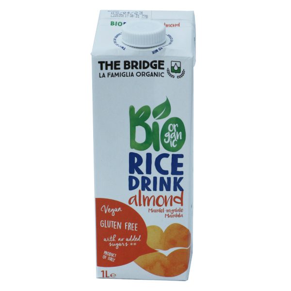 Напитка оризова с бадеми, 1 л. The Bridge