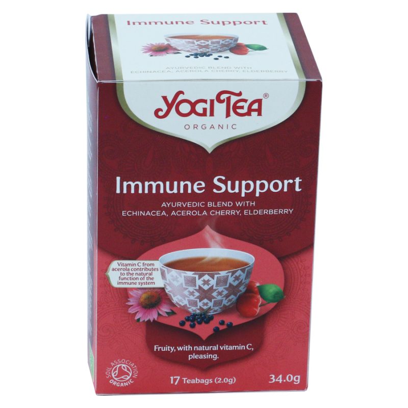 Чай подкрепа на имунитета, 17 пак. Yogi Tea