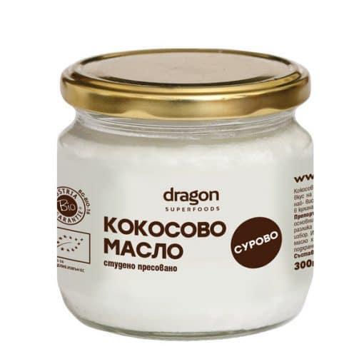 Кокосово масло екстра върджин Dragon Superfood 300 мл