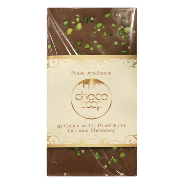 Шоколад млечен с лайм 100 г