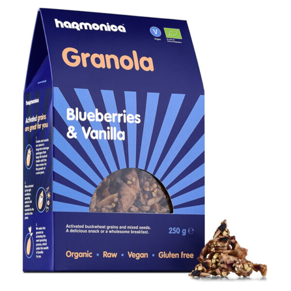 Био Гранола с боровинки и ванилия 250 г Harmonica