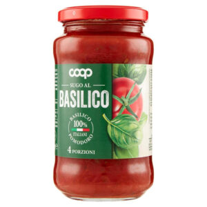 Сос с босилек COOP 400 г италиански доматен сос