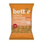 BETT’R киноа крекери със сусам 100 г – био без глутен хрупкав снакс