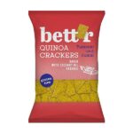 Киноа крекери с куркума и кимион без глутен 100 г Bettr