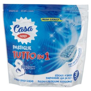 Таблетки за съдомиялна машина COOP 30 бр. 480 г