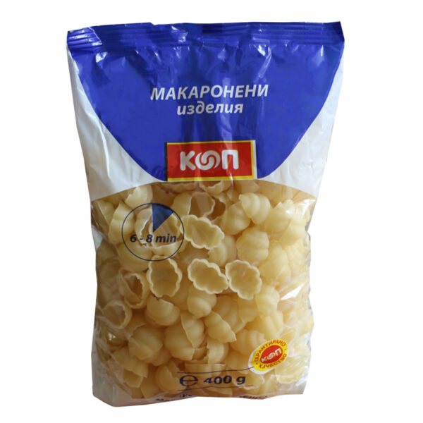 Макарони КООП раковини 400 г