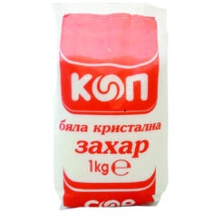 бяла кристална захар КООП екстра 1 кг