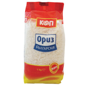 „ориз КООП български 1 кг български бял ориз КООП“