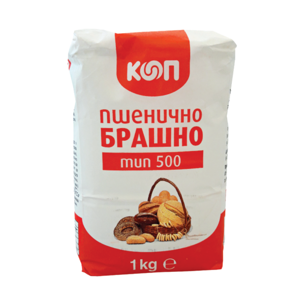 БРАШНО КООП Т500 1 кг.