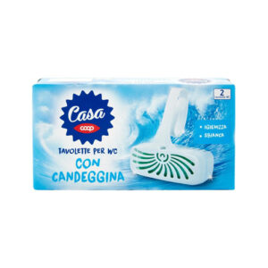 Блокче за тоалетна Полярна свежест COOP 2 x 40 г