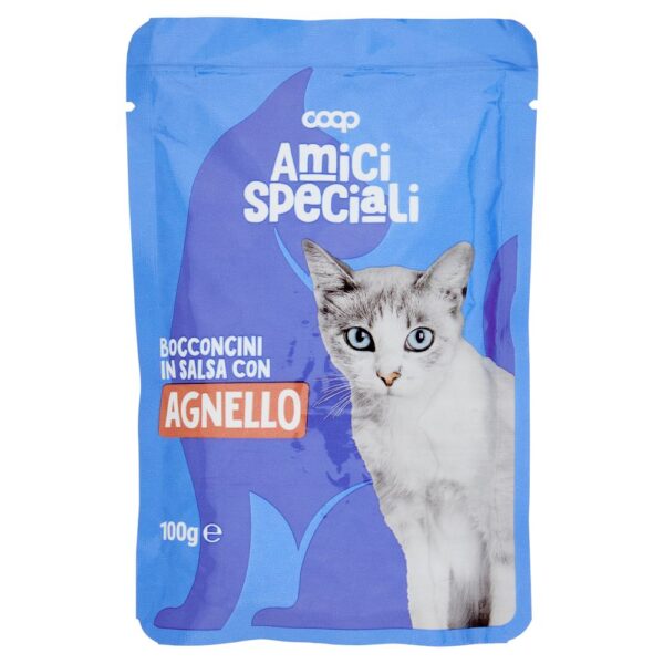 Храна за котки с агнешко 100 гр КООП Италия