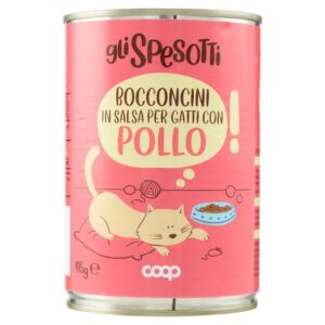 Храна за котки хапки с пиле 415 г COOP Италия